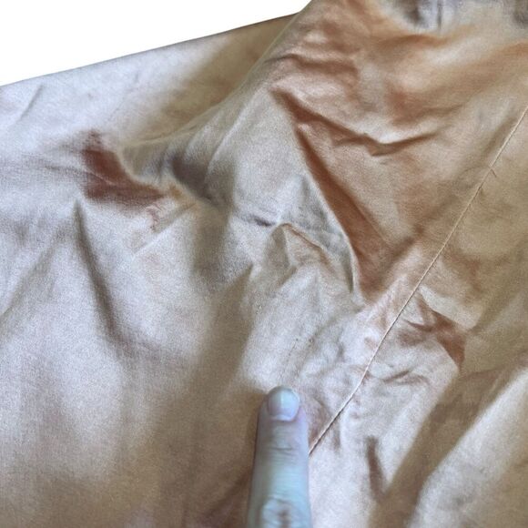 Ulla Johnson Copper Orange Off Shoulder Satin Tulip Lelita Midi Dress 10 - Picture 8 of 8